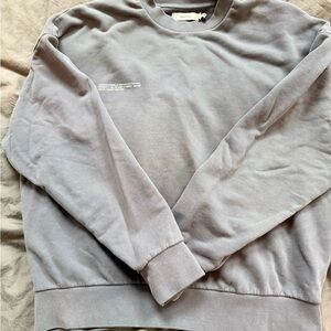 Pangaia Charcoal purple Crewneck Sweater